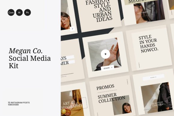 Download Megan Co. Social Media Kit - Social media kit Collection