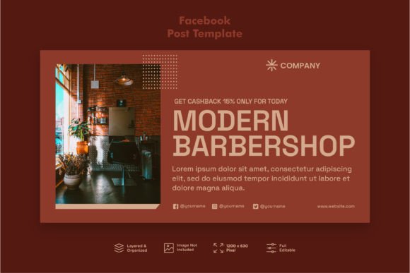 Download Babershop Social Media Kit Vol.3 - Social media kit Collection